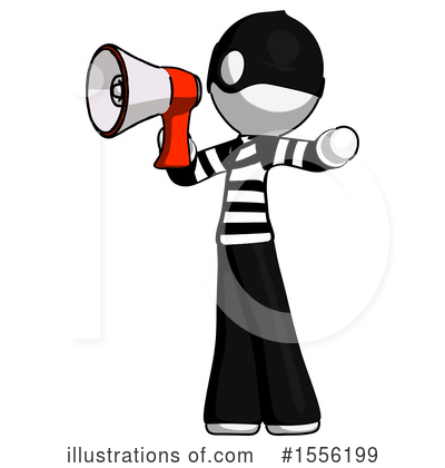 Royalty-Free (RF) White Design Mascot Clipart Illustration by Leo Blanchette - Stock Sample #1556199
