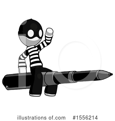 Royalty-Free (RF) White Design Mascot Clipart Illustration by Leo Blanchette - Stock Sample #1556214