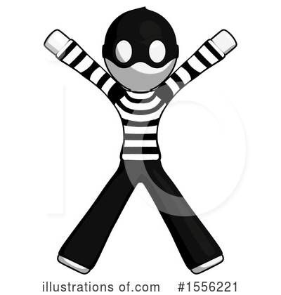 Royalty-Free (RF) White Design Mascot Clipart Illustration by Leo Blanchette - Stock Sample #1556221