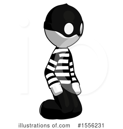 Royalty-Free (RF) White Design Mascot Clipart Illustration by Leo Blanchette - Stock Sample #1556231
