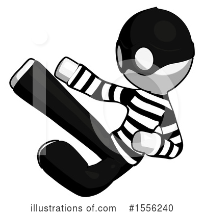 Royalty-Free (RF) White Design Mascot Clipart Illustration by Leo Blanchette - Stock Sample #1556240