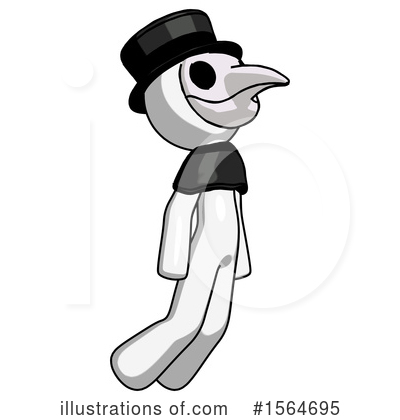 Royalty-Free (RF) White Design Mascot Clipart Illustration by Leo Blanchette - Stock Sample #1564695