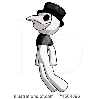 Royalty-Free (RF) White Design Mascot Clipart Illustration by Leo Blanchette - Stock Sample #1564696