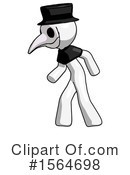 White Design Mascot Clipart #1564698 by Leo Blanchette