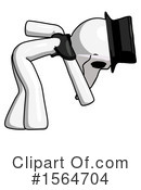 White Design Mascot Clipart #1564704 by Leo Blanchette
