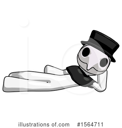 Royalty-Free (RF) White Design Mascot Clipart Illustration by Leo Blanchette - Stock Sample #1564711
