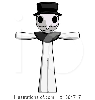Royalty-Free (RF) White Design Mascot Clipart Illustration by Leo Blanchette - Stock Sample #1564717