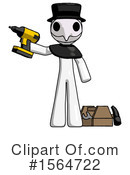 White Design Mascot Clipart #1564722 by Leo Blanchette