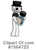 White Design Mascot Clipart #1564723 by Leo Blanchette