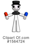 White Design Mascot Clipart #1564724 by Leo Blanchette