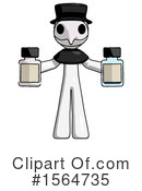 White Design Mascot Clipart #1564735 by Leo Blanchette