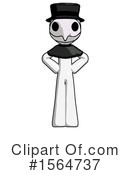 White Design Mascot Clipart #1564737 by Leo Blanchette