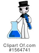 White Design Mascot Clipart #1564741 by Leo Blanchette