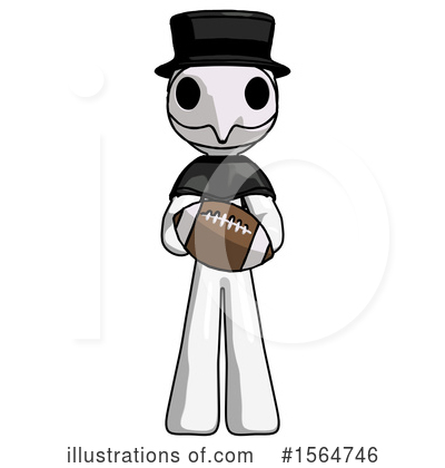 Royalty-Free (RF) White Design Mascot Clipart Illustration by Leo Blanchette - Stock Sample #1564746