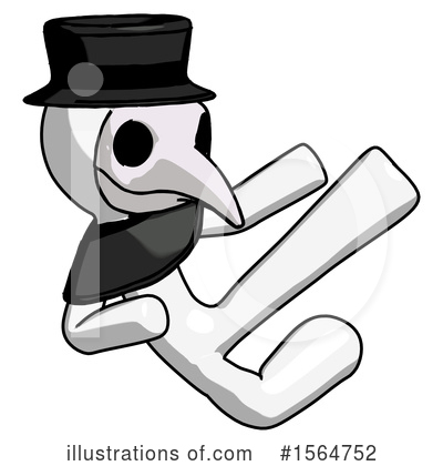 Royalty-Free (RF) White Design Mascot Clipart Illustration by Leo Blanchette - Stock Sample #1564752