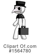 White Design Mascot Clipart #1564780 by Leo Blanchette