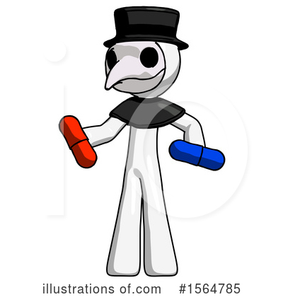 Royalty-Free (RF) White Design Mascot Clipart Illustration by Leo Blanchette - Stock Sample #1564785