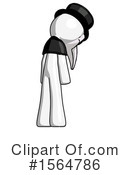 White Design Mascot Clipart #1564786 by Leo Blanchette