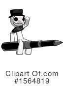 White Design Mascot Clipart #1564819 by Leo Blanchette