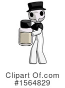White Design Mascot Clipart #1564829 by Leo Blanchette