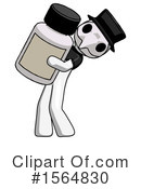 White Design Mascot Clipart #1564830 by Leo Blanchette