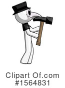 White Design Mascot Clipart #1564831 by Leo Blanchette