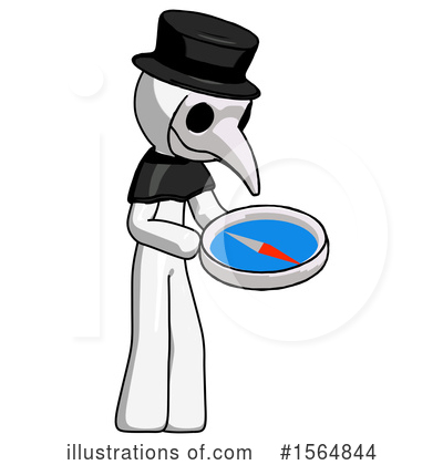Royalty-Free (RF) White Design Mascot Clipart Illustration by Leo Blanchette - Stock Sample #1564844