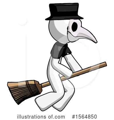 Royalty-Free (RF) White Design Mascot Clipart Illustration by Leo Blanchette - Stock Sample #1564850
