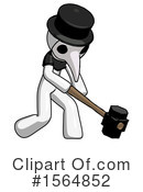 White Design Mascot Clipart #1564852 by Leo Blanchette