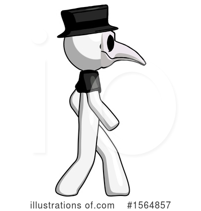 Royalty-Free (RF) White Design Mascot Clipart Illustration by Leo Blanchette - Stock Sample #1564857