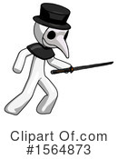 White Design Mascot Clipart #1564873 by Leo Blanchette