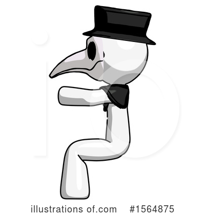 Royalty-Free (RF) White Design Mascot Clipart Illustration by Leo Blanchette - Stock Sample #1564875