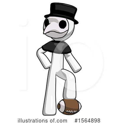 Royalty-Free (RF) White Design Mascot Clipart Illustration by Leo Blanchette - Stock Sample #1564898