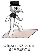 White Design Mascot Clipart #1564904 by Leo Blanchette