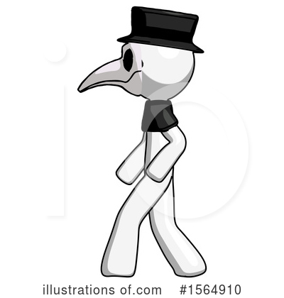 Royalty-Free (RF) White Design Mascot Clipart Illustration by Leo Blanchette - Stock Sample #1564910