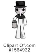 White Design Mascot Clipart #1564932 by Leo Blanchette