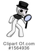 White Design Mascot Clipart #1564936 by Leo Blanchette
