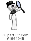 White Design Mascot Clipart #1564945 by Leo Blanchette
