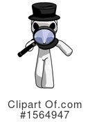 White Design Mascot Clipart #1564947 by Leo Blanchette
