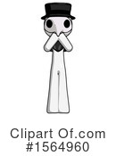 White Design Mascot Clipart #1564960 by Leo Blanchette