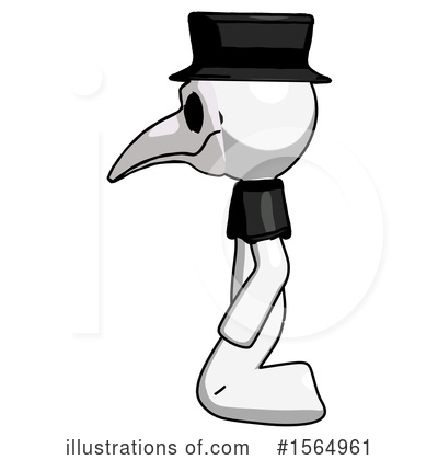 Royalty-Free (RF) White Design Mascot Clipart Illustration by Leo Blanchette - Stock Sample #1564961