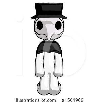Royalty-Free (RF) White Design Mascot Clipart Illustration by Leo Blanchette - Stock Sample #1564962