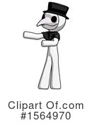 White Design Mascot Clipart #1564970 by Leo Blanchette