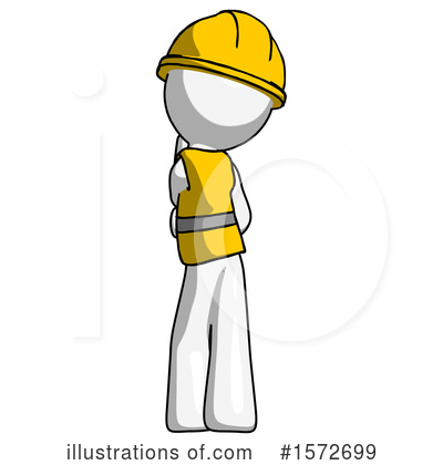 Royalty-Free (RF) White Design Mascot Clipart Illustration by Leo Blanchette - Stock Sample #1572699