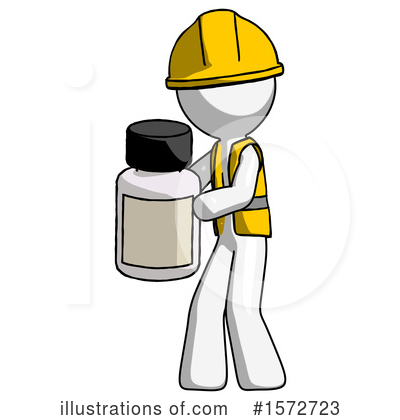 Royalty-Free (RF) White Design Mascot Clipart Illustration by Leo Blanchette - Stock Sample #1572723