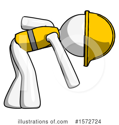 Royalty-Free (RF) White Design Mascot Clipart Illustration by Leo Blanchette - Stock Sample #1572724
