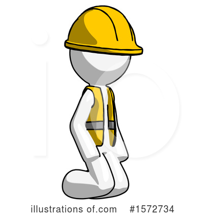 Royalty-Free (RF) White Design Mascot Clipart Illustration by Leo Blanchette - Stock Sample #1572734