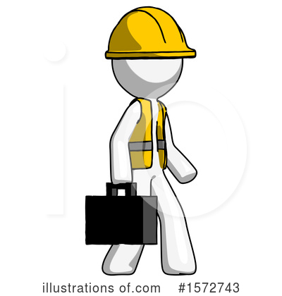 Royalty-Free (RF) White Design Mascot Clipart Illustration by Leo Blanchette - Stock Sample #1572743