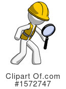 White Design Mascot Clipart #1572747 by Leo Blanchette