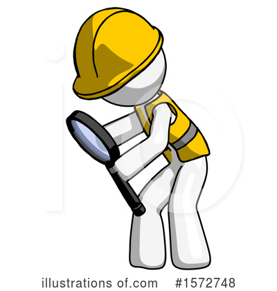 Royalty-Free (RF) White Design Mascot Clipart Illustration by Leo Blanchette - Stock Sample #1572748